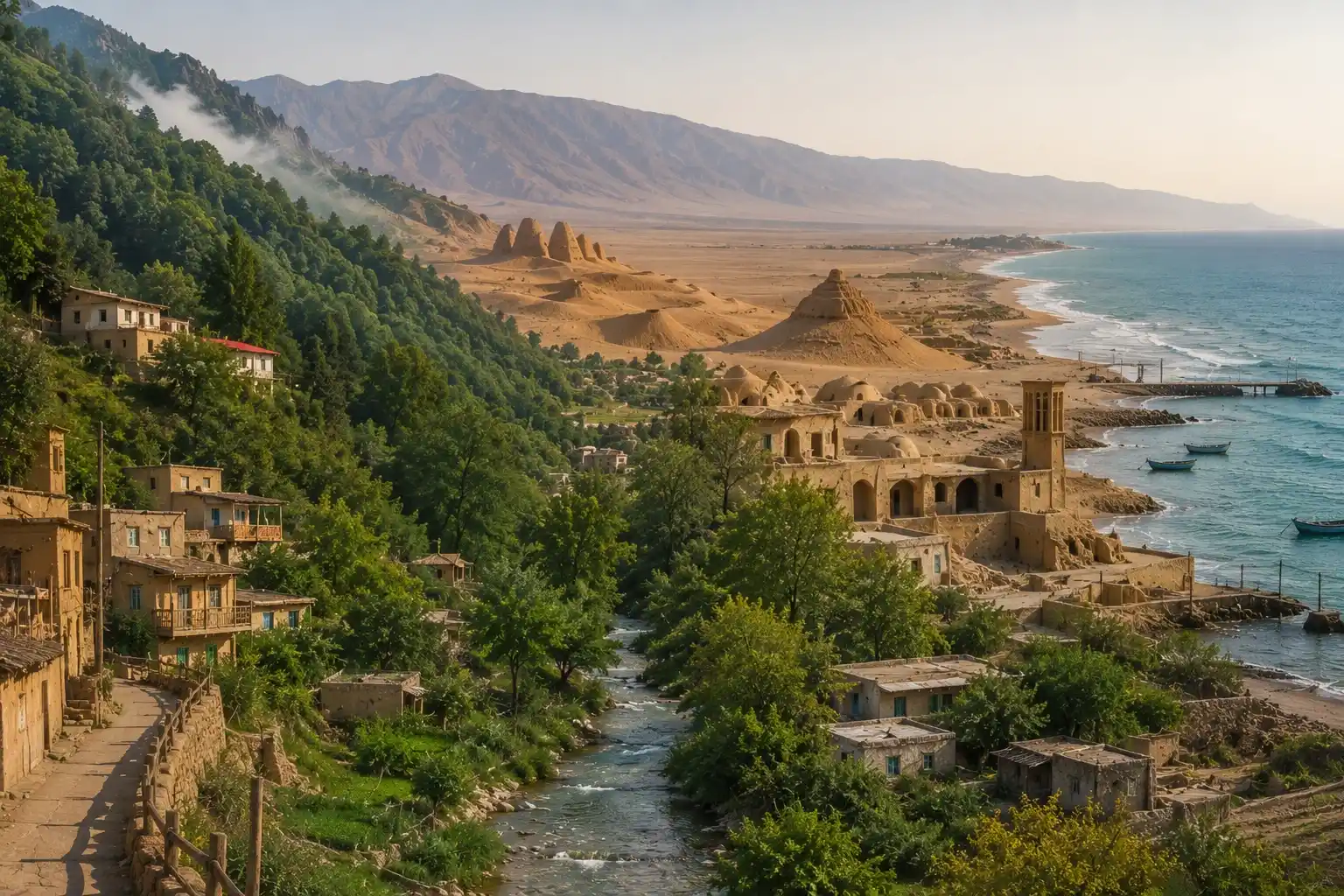 نمای روستا